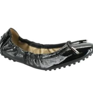 Tod's Dee Leccetto Patent Ballet Flats, EU 41